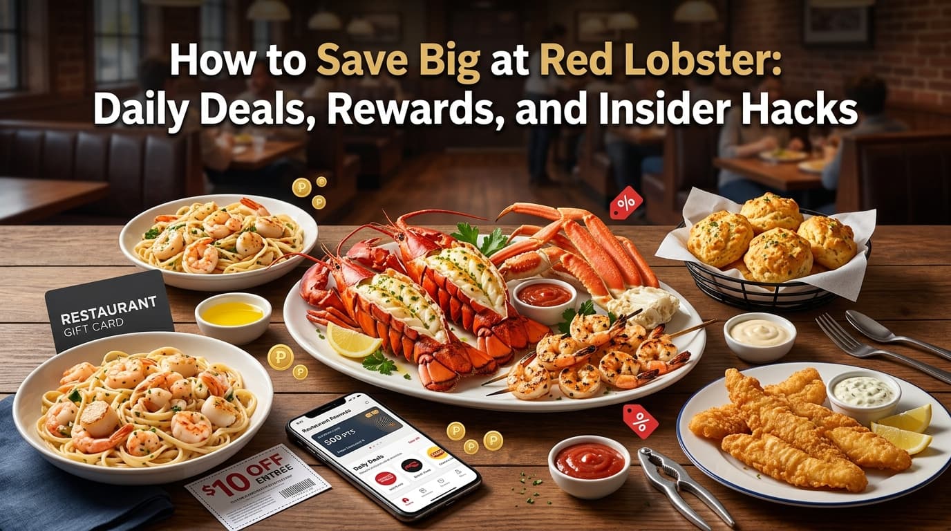How to Save Big at Red Lobster: Daily Deals, Rewards, and Insider Hacks