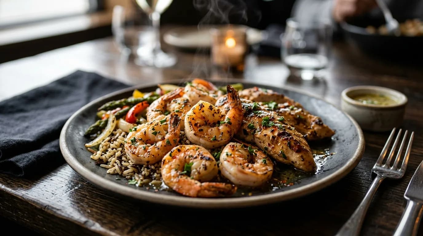 Chicken & Shrimp Combo