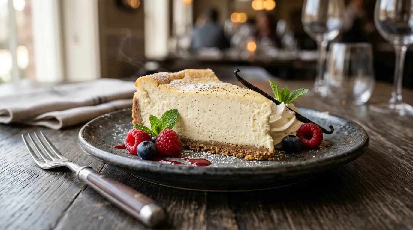 Vanilla Bean Cheesecake