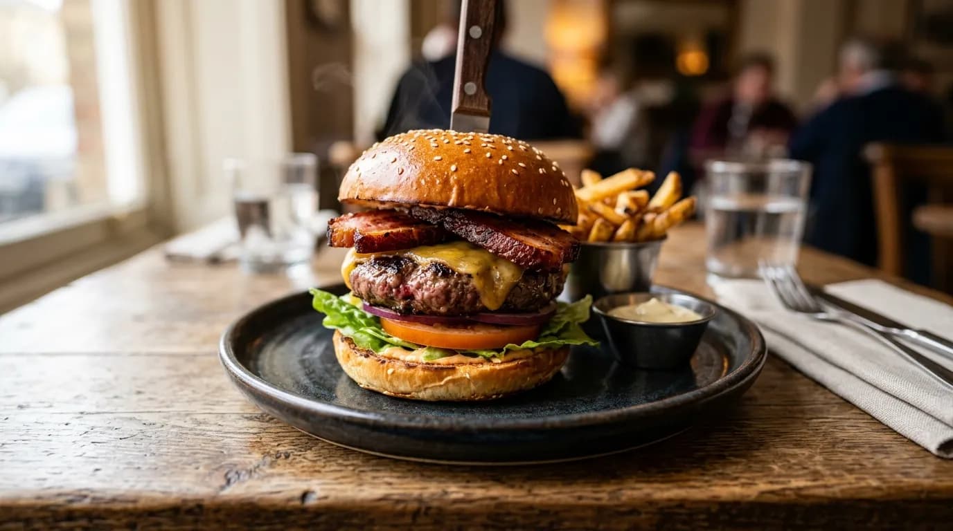 Wagyu Bacon Cheeseburger